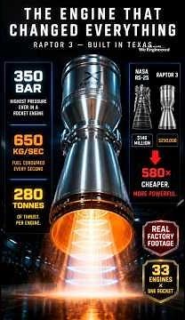 This Engine Has 350 Bar Of Pressure — The Highest Of ANY Rocket Ever Built 🔥