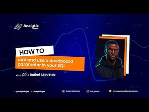 How to Add & Use Dashboard Parameters in SQL