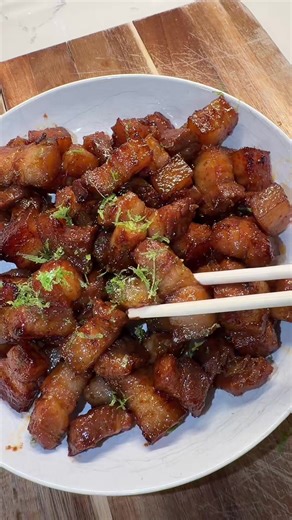 Sweet & Spicy Pork Belly Recipe