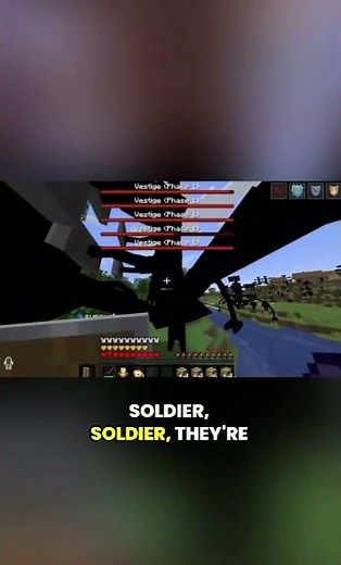 Are game broke while playing the Minecraft horror mod the corners #minecraft #gaming #fyp #xzybca