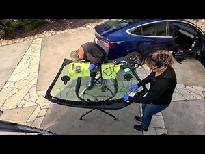 2018 Tesla Model 3 Windshield Replacement
