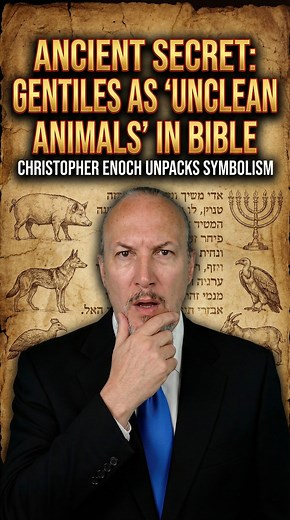 Why Ancient Texts Referred to Gentiles as "Dogs" and "Wolves" In modern culture, calling someone an animal is seen as a slur, but in the ancient world, it was a common theological shorthand. Christopher Enoch unpacks the uncomfortable symbolism found in first-century Jewish texts, including the Book of Enoch. In the Jewish mindset of that era, Gentiles were often symbolically represented by "unclean" animals to denote their separation from the Covenant. While this sounds harsh to modern ears, un