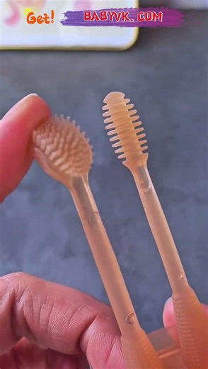 Newborn Oral Care Brush – Gentle Tongue & Gum Cleaning #Baby #InfantCare