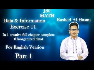 JSC Math Exercise-11 Data & information
