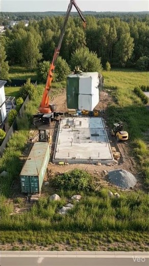 Building a Shipping Container Home Office | Full Construction Time-Lapse From Land to Modern Office