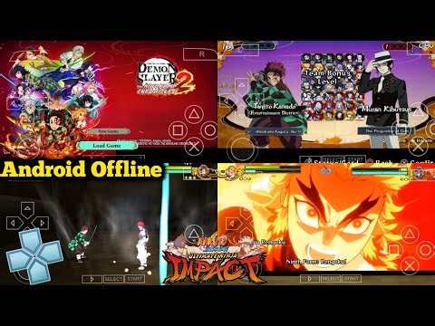 Demon Slayer: Hinokami Chronicles on Android! (Naruto Impact Mod PPSSPP)