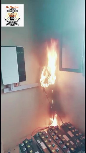 #solarpanelsystem #solarpanel #solar #photovoltaique #photovoltaic #photovoltaik #pv #installation #protection #protect #electric #4u #foryou #engineers #engineering #engineer #tech #safetyfirst #safety #battery #deepcycle #batterylife #fire #explosive #explos #explosion #overload #omg #batteryfire