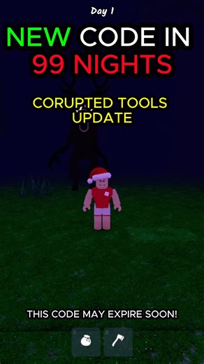 ✅*NEW* WORKING CODE IN ROBLOX 99 NIGHTS IN THE FOREST (WORKING CODES!)
