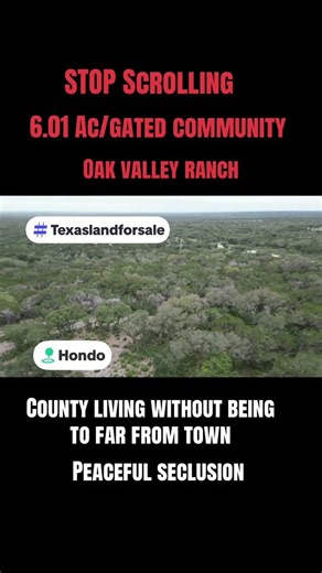 Lot 120 Grand Oaks Hondo Tx #realestate #forsale #realtor #drone #dji #texaslandforsale #hondo