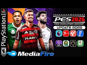 🚨 NOVO! PÉS 2026 (PS2) DOWNLOAD DIRETO MEDIAFIRE! RUMO ESTRELATO AETHERSX2, PCSX2 & OPL