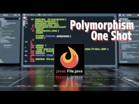 Compile Time Polymorphism | method overloading program | Anil Dora | Polymorphism