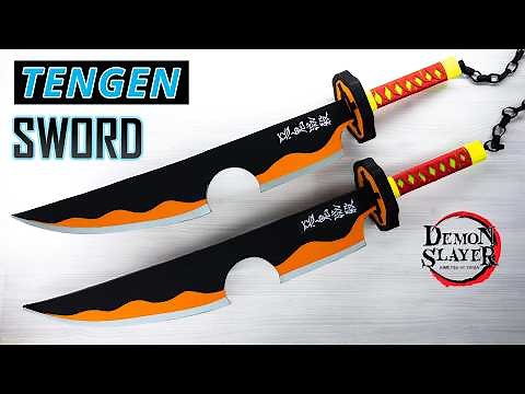 You’ll Think It’s Metal - But It’s Only Paper DEMON SLAYER Weapon! (Papercraft TENGEN SWORD)
