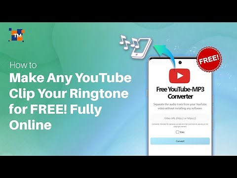 How to Make Any YouTube Video Your Ringtone | Free & Easy
