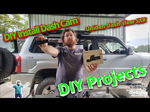 DIY Install Uniden Dash Camera SXR