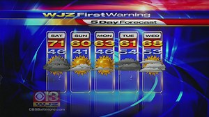 Will this weekend be a washout? WJZ Meteorologist Tim Williams with #FIRSTWARNINGWX details. | WJZ-TV | CBS Baltimore