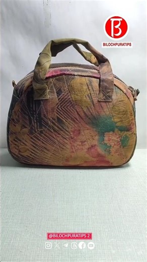 Make a fabric handbag