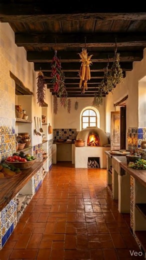 The most joyful kitchen we have ever restored. 🌶️