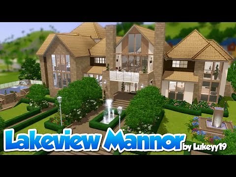 The Sims 3 - House Building HD - Lakeview Manor