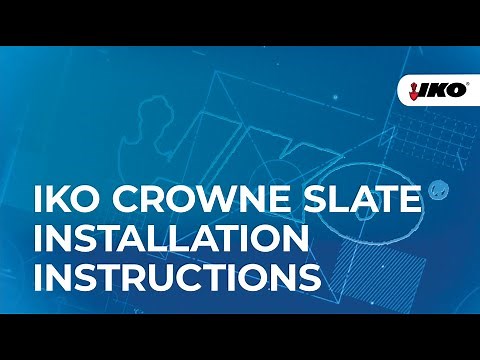IKO Crowne Slate Shingle Installation Instructions – Blueprint for Roofing