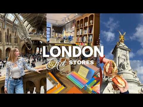 Art & Stationery stores in London ☆ local shops, stickers, cafe's, museum
