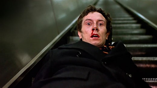 The werewolf attacks in the London Underground, an American Werewolf in London