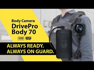 Transcend Showcases the Newest Body Camera DrivePro Body 70
