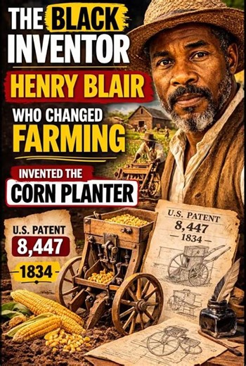 The Black Inventor Who Changed Farming | Henry Blair Corn Planter #blackinventors