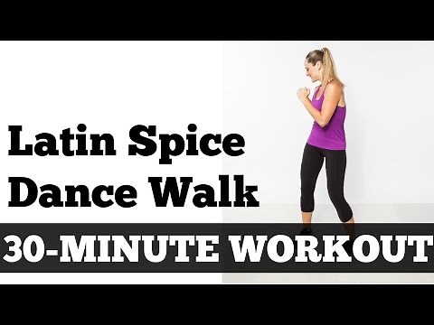 30-Minute Latin Spice Walk | Walking, Exercise, Fitness, Dance, Home Workout