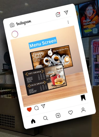 Digital Display to upgrade your Business 💥 Go digital today contact for more details 🤳 #digitaldisplay #digitalscreen #design #screens #business