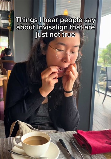 1. “Invisalign only works for simple, easy cases.” A lot of people think clear aligners are just for small gaps or crowding, but they can actually fix many types of crowding and bite problems. The important part is having an orthodontist who knows how to plan the movements properly. 2. “Invisalign treatment takes longer than braces” Most Invisalign treatments take 12-18 months- the same amount time as having braces. If you wear them as instructed your treatment will progress well. 3. “They will 