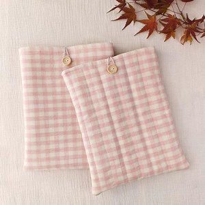 Handmade Quilted Cotton Book Sleeve: Padded Book Protector, Bookworm Gift 26cm*20cm - Etsy