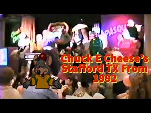 2-STAGE REMOVED. Chuck E Cheese's Stafford TX From 1992