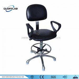 [Hot Item] School Science Industrial Lab Stools Ergonomic PU Leather Chair Laboratory Chair (JH-ST060)