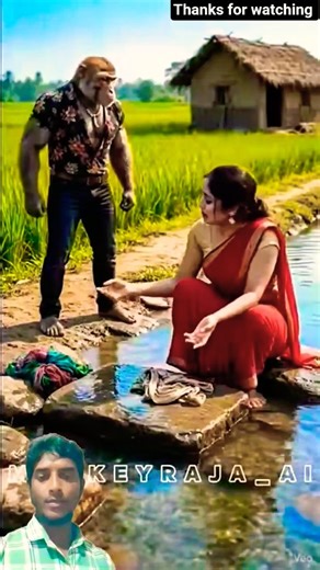 Mother’s Hard Work Became Easier The Monkey Brought a Washing Machine#GiftForMom#WashingMachine#Ai