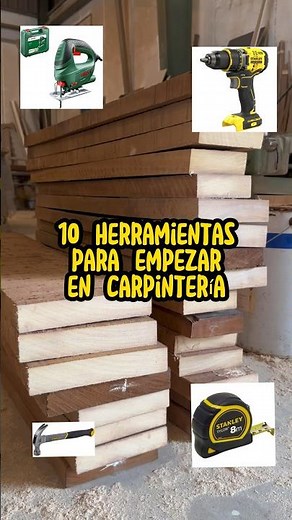 10 Essential Tools for Getting Started in Woodworking! #woodworking #wood #diy