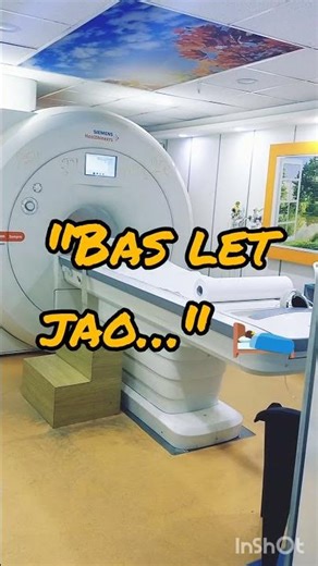 "Relax, let the MRI do its magic 😎 #MRI#healthcheck #Funnyscan #Funnyvideo