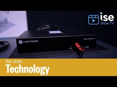 USB-C booster capabilities | Tech demo | ISE 2026