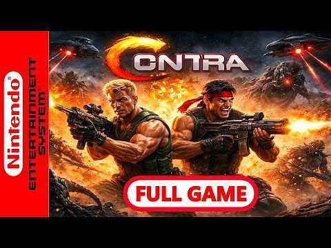 🔴Contra (NES) Full Game Walkthrough | Nintendo Entertainment System Classic Gameplay (No Commentary)