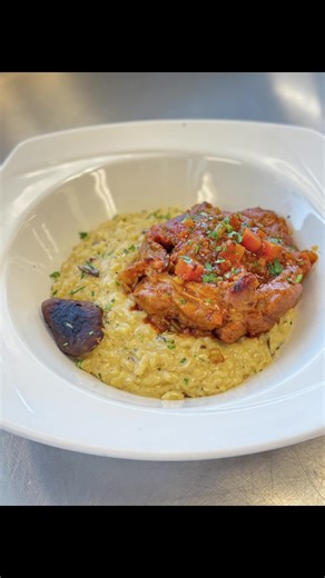 Had a mishap on my dishes today but I Saved Them and they were both the #1 Dishes of the day!!!!! Received no negative feedback! Let’s go!!!!! 🔥🔥 What makes a great Chef is being able to make a solid comeback!!! Today I’m bringing to two PERFECT dishes, Veal Osso Buck w/ Risotto Milanese, and Veal Saltimbocca w/ Seared Brussel Sprouts topped with a Maple Rosé Reduction Sauce 🙏🏽🌹 #foodie #foodtiktok #chefsoftiktok #culinary