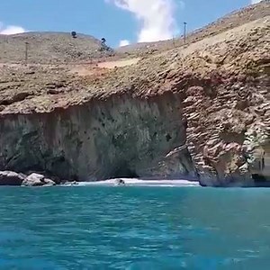 Amazing southwestern Crete !! Deep blue sea waters and hidden caves!! Video by Xenia Psylaki. | Crete Island