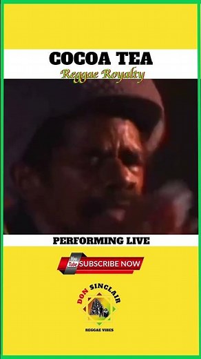 Reggae Royalty Cocoa Tea Live Performance Reggae #Music #Shorts
