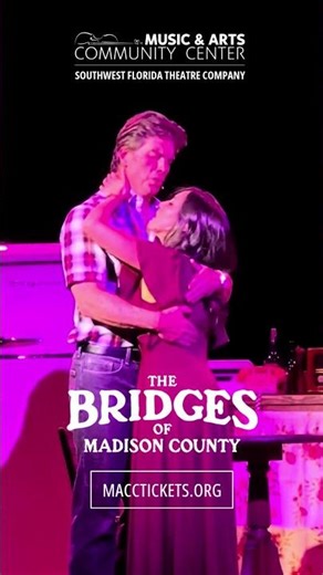 Don't miss 💔 The Bridges of Madison County | #swfl #entertainment #musical #shorts #musicaltheatre