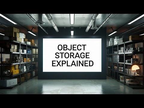 Object Storage explained