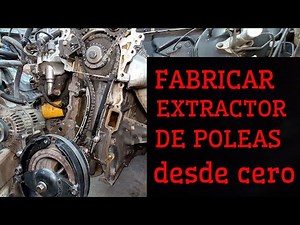 POLEA DAMPER CIGUEÑAL DE LA CHATARRA HICIMOS ESTO