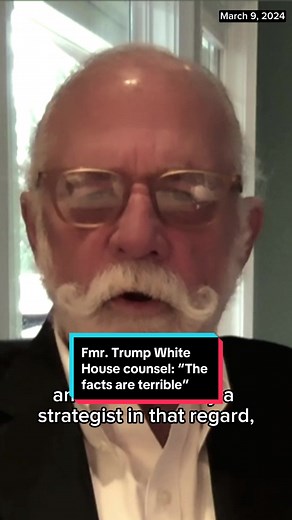 Former White House special counsel Ty Cobb speaks with Alex Witt about the former president's legal challenges. #politicaltiktok #politicstiktok #politics #newstiktok #news #trump