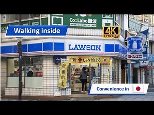 🇯🇵 Discover LAWSON STATION Convenience Store in Osaka, Japan [4K Video]