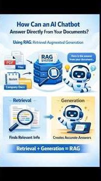AI Reads PDFs! 🤯 What is RAG (Retrieval-Augmented Generation) Explained Simply