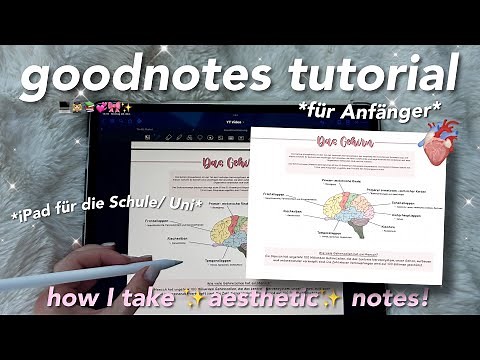 Goodnotes tutorial 🎀 How I take aesthetic notes! | basics, study notes & tips