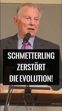Dr. Werner Gitt: Butterfly destroys evolution #jesus #bible #germany #sermon #knowledge