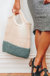Kensington Tote Bag - Tunisian Crochet Purse Tutorial